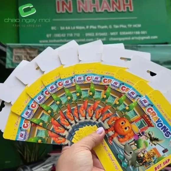 In nhanh có thể in bao nhiêu màu?