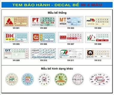 Tem Bảo Hành