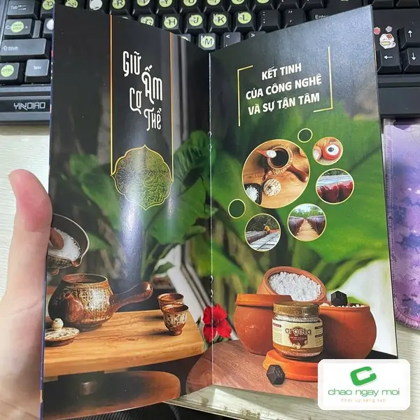 Tờ gấp nhiều mặt in h&igrave;nh sản phẩm