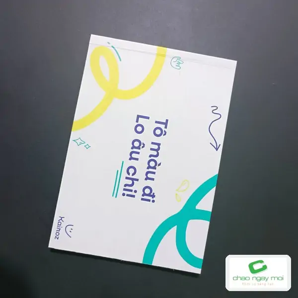 Bao đựng in nhanh thiết kế gọn, phù hợp bộ nhận diện của doanh nghiệp mới thành lập