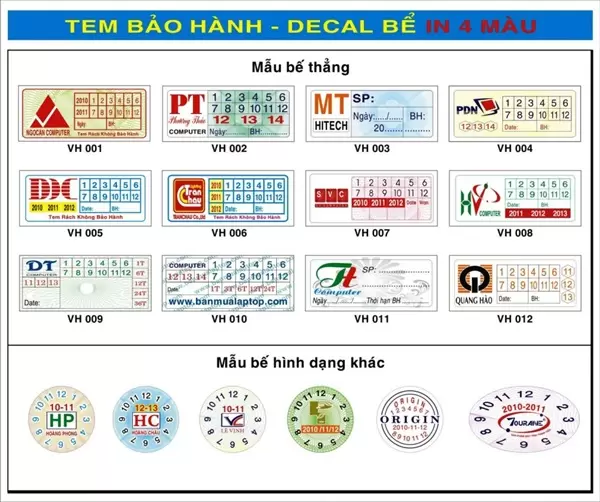 Tem Bảo Hành